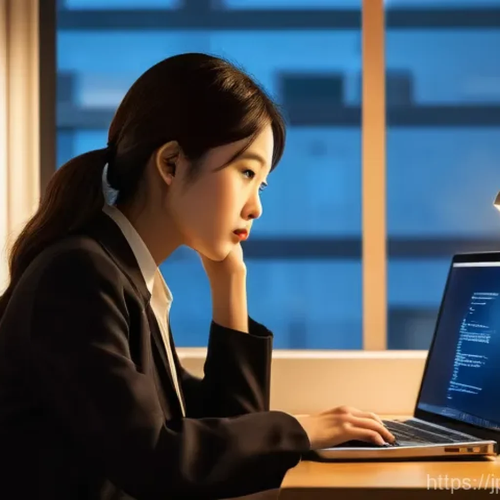 리눅스 자격증 취득 후 이직에 성공한 경험담 - **Prompt 1: The Genesis of an IT Career - A Glimmer of Hope**
    "A young Japanese woman, late 20s ...