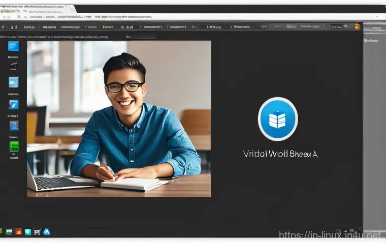 리눅스 필기와 실기의 학습 연결법 - **Prompt 1: The Magic of Hands-On Linux Learning in a Virtual Environment**
    "A vibrant, dynamic ...